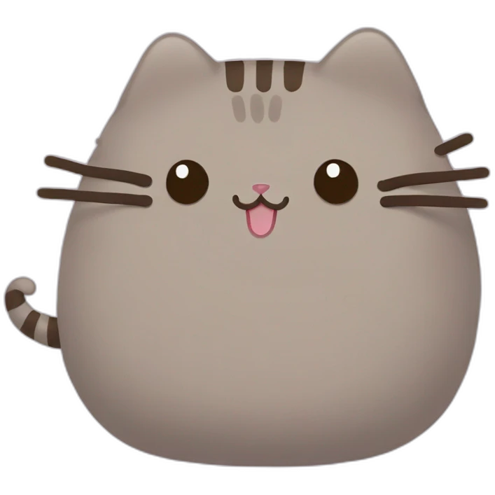 Pusheen the cat emoji
