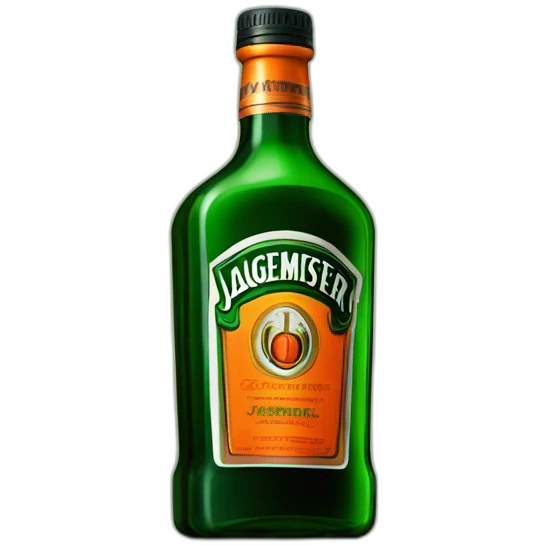 jagermeister alcoholic drink bottle emoji