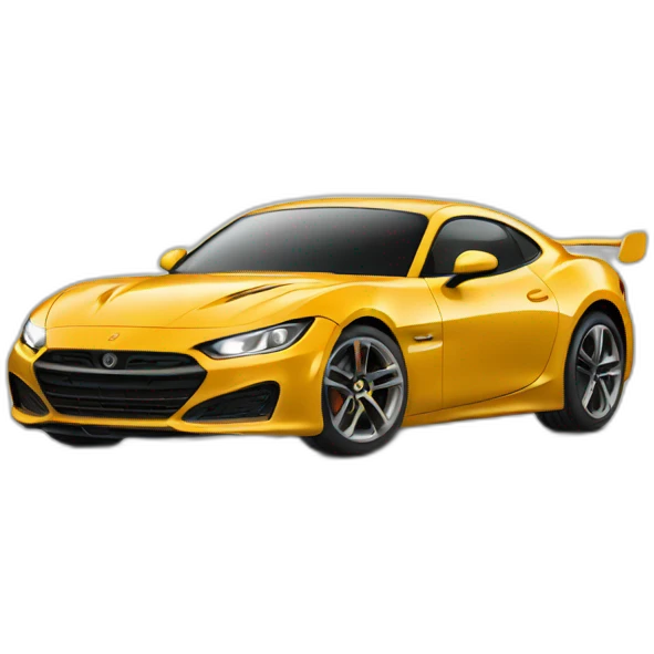 sports car going fast emoji