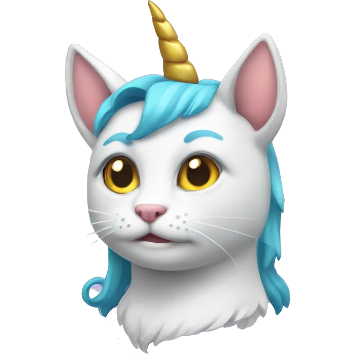 gato unicornio emoji