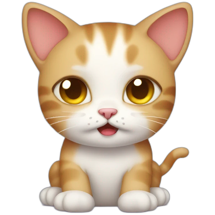 crying kitty emoji