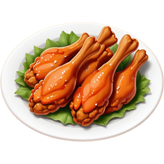 Buffalo chicken wings  emoji