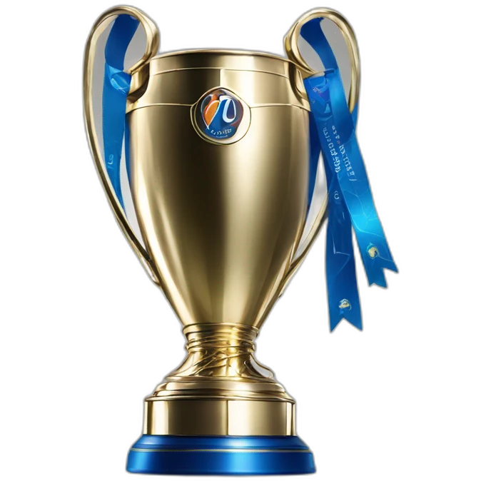 UEFA champions league trophy emoji