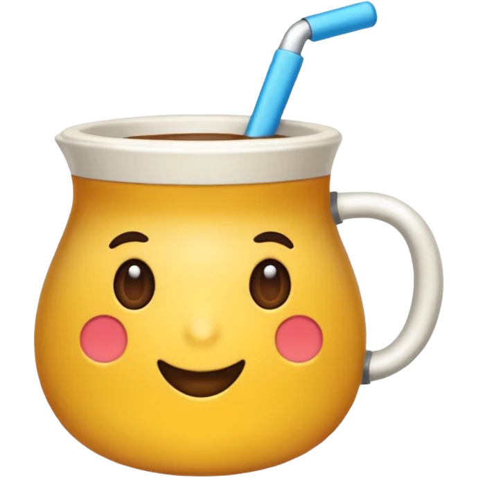 Kupa w całusach emoji
