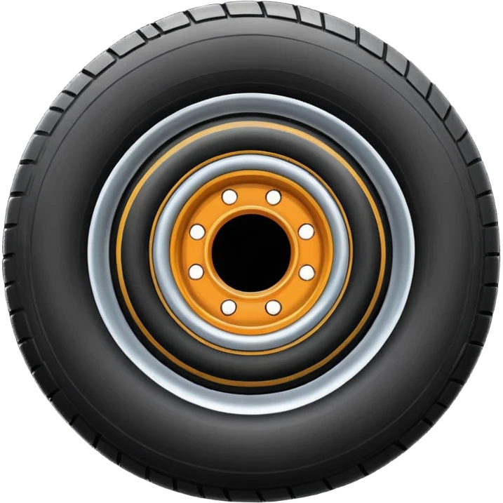 make the tire farther away emoji