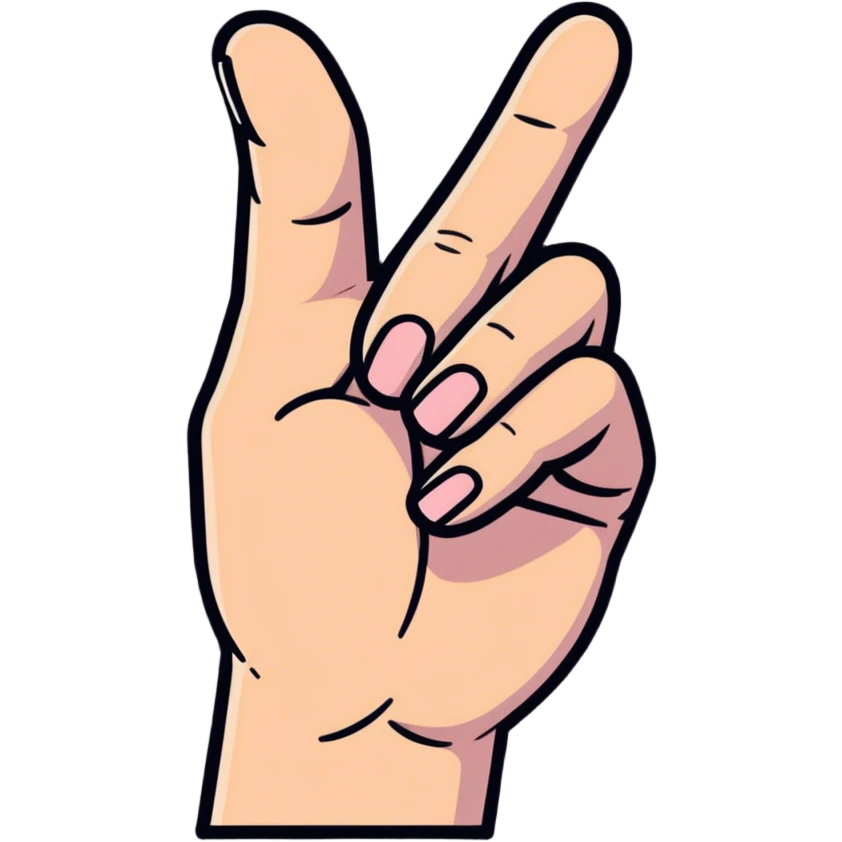 Pinky promise emoji