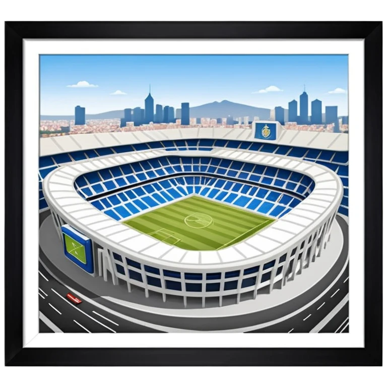 Real Madrid stadium emoji