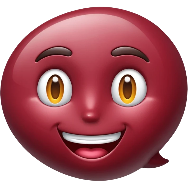 Bordo kalp emoji