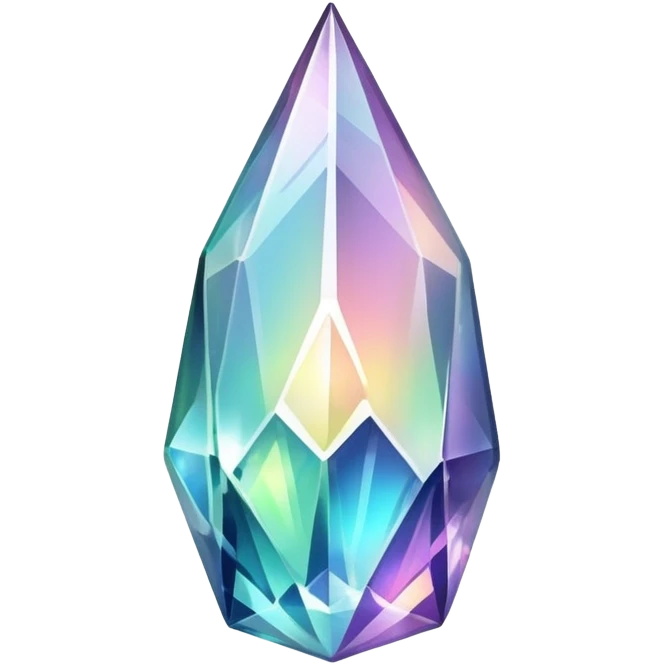 iridescent nebula crystal shard emoji