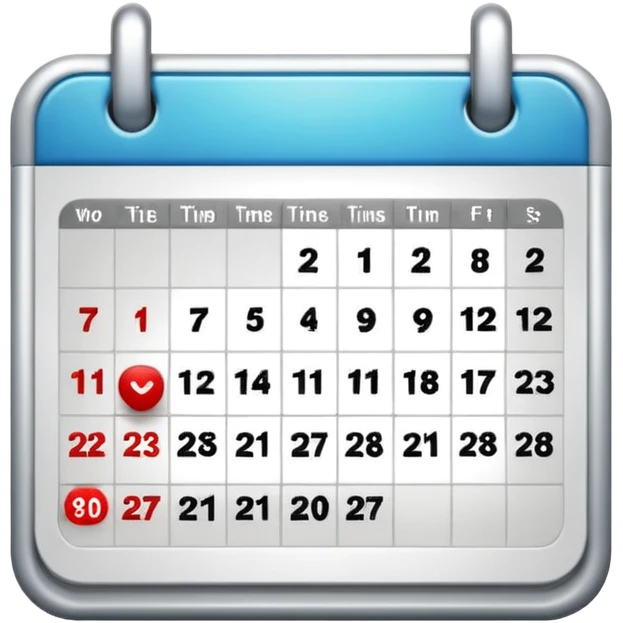Deadline Calendar emoji