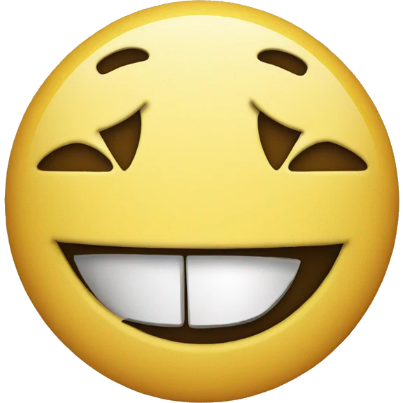 Smiley face BROKE emoji