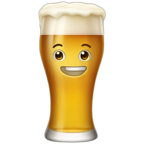 Pint of beer emoji