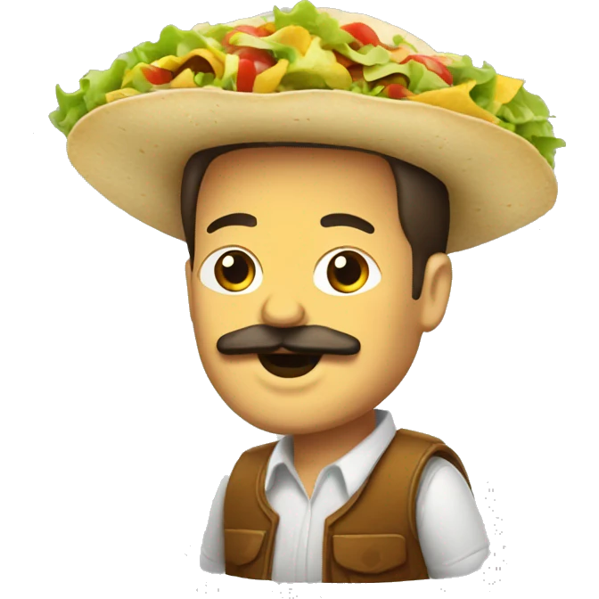 Hemingway taco  emoji