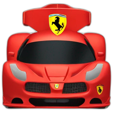 Ferrari f1 emoji
