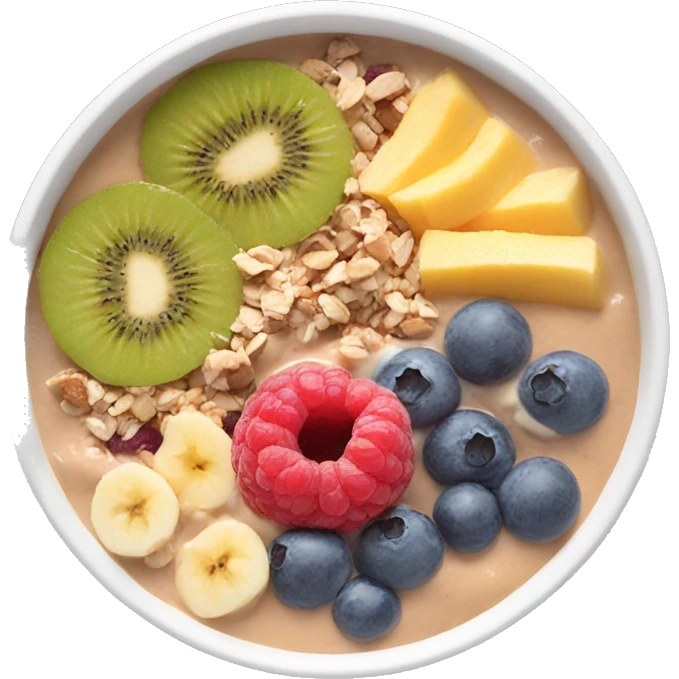 smoothie bowl emoji