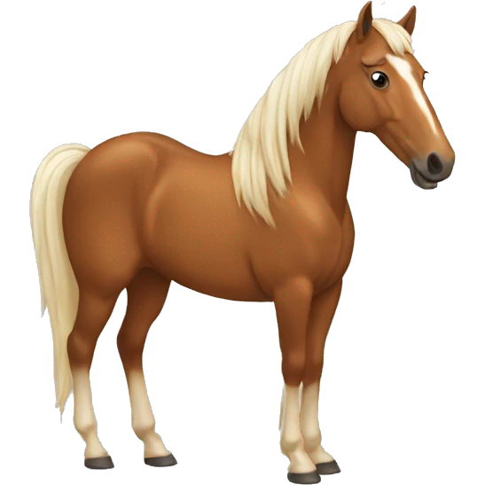 Petah, the horse is here. emoji