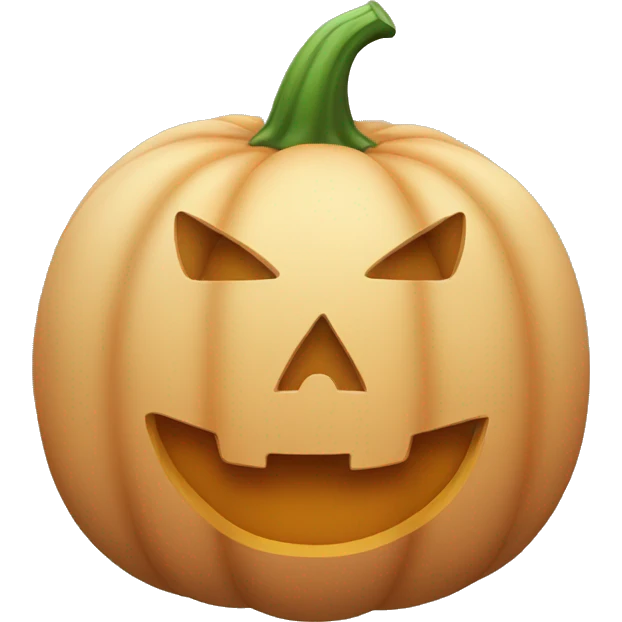 beige pumpkin  emoji