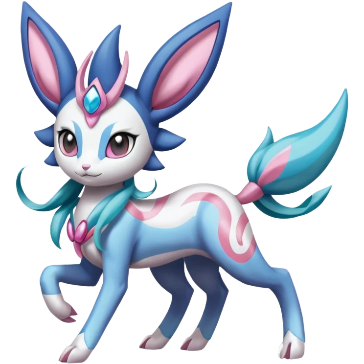 Meloetta-Sylveon-Dialga-Suicune-fusion emoji