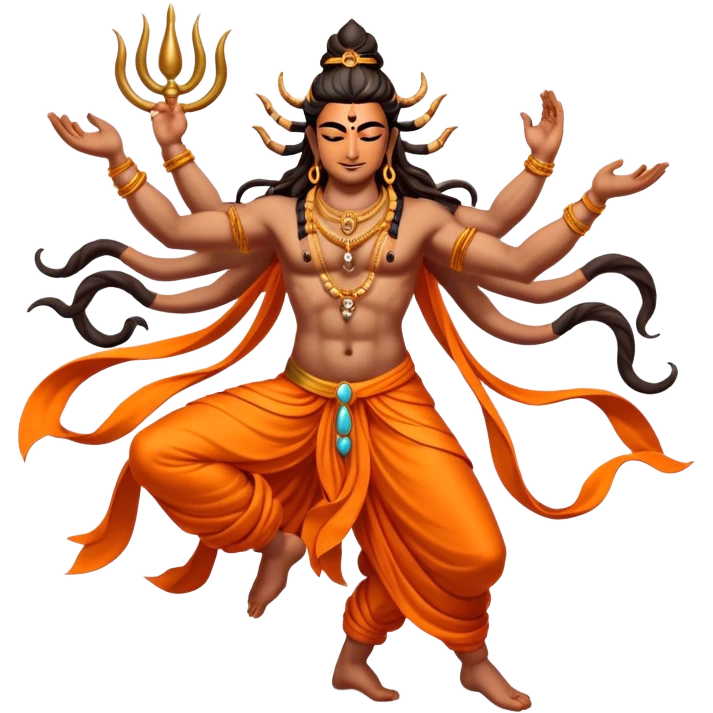 tandava dance shiva emoji