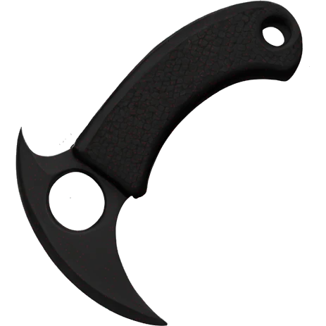 karambit all black emoji