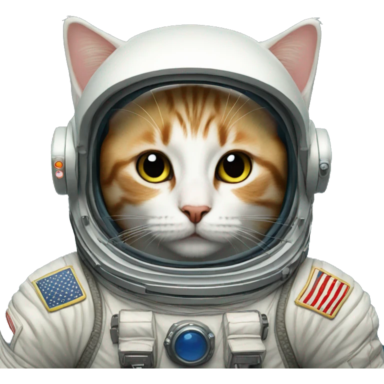 Astronaut cat emoji