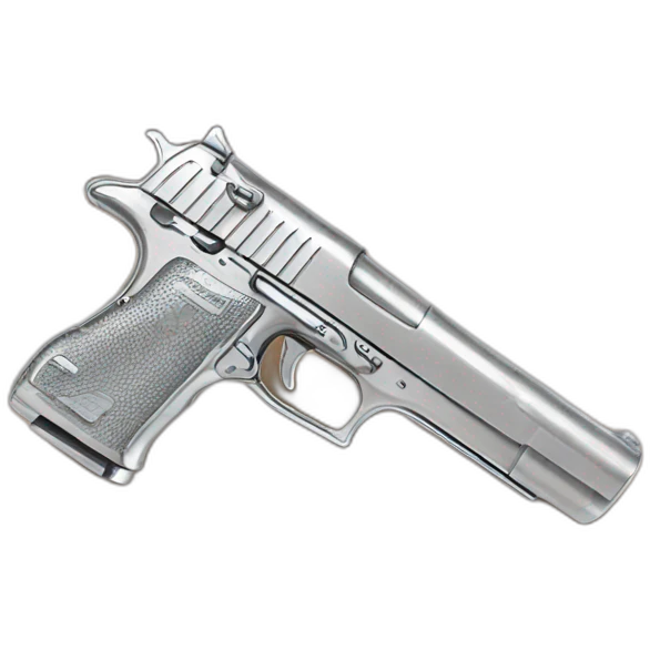 Desert eagle stainless steel emoji