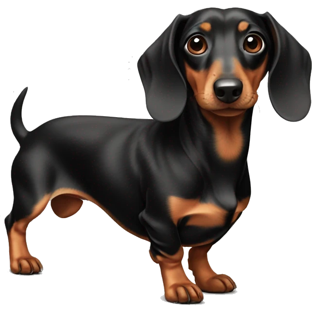 Perro dachshund emoji