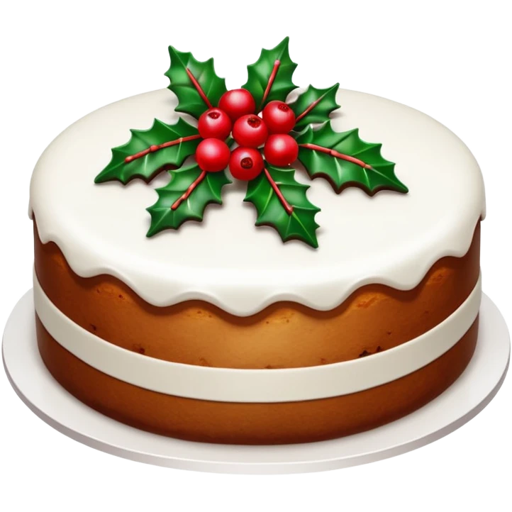 Christmas Cake emoji