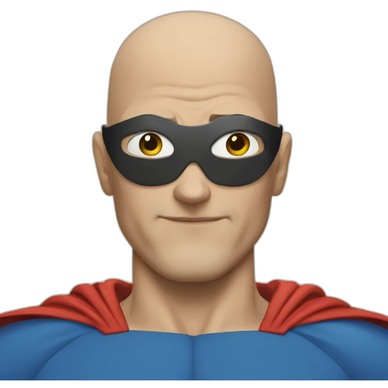 bald superman emoji