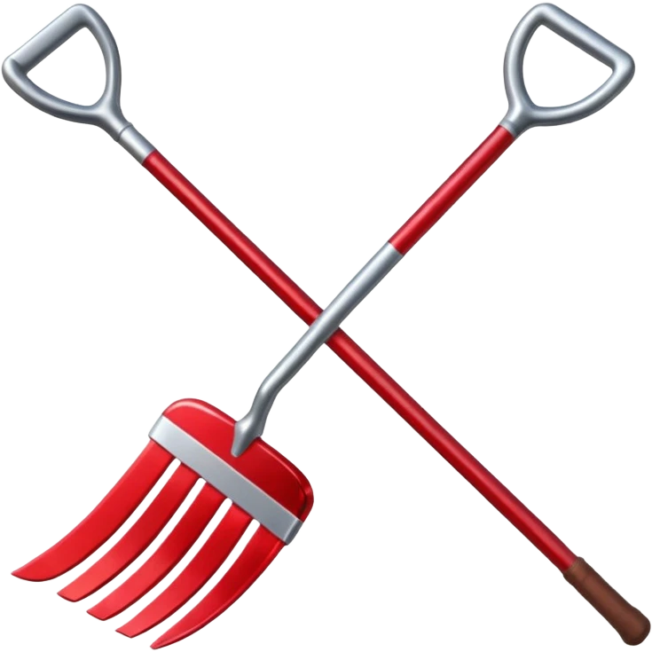 An emoji to upload into slack with the ruby on rails gem with a rake superimposed on it, indicating a "rake task" emoji