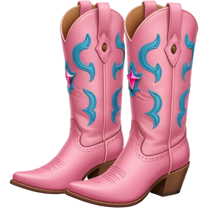 cowgirl boots asthetic girly emoji