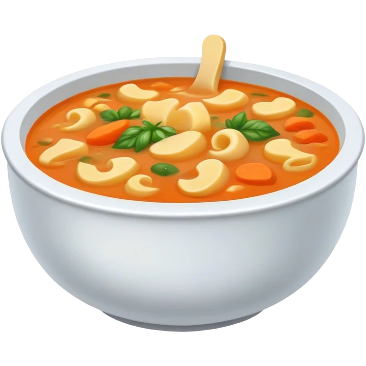 a giant bowl of soup emoji
