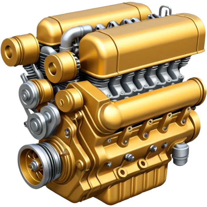 Formula car engine emoji