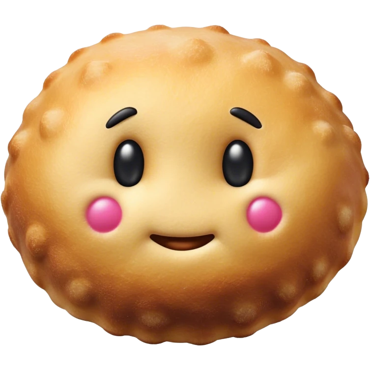 Cinematic Realistic Bu√±uelo Dessert Emoji, showcasing a fluffy, deep-fried dough ball dusted with sugar rendered with lifelike textures and warm, festive lighting. emoji