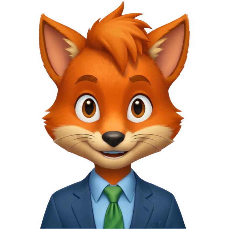 Nick Wilde from the Zootopia Disney movie emoji
