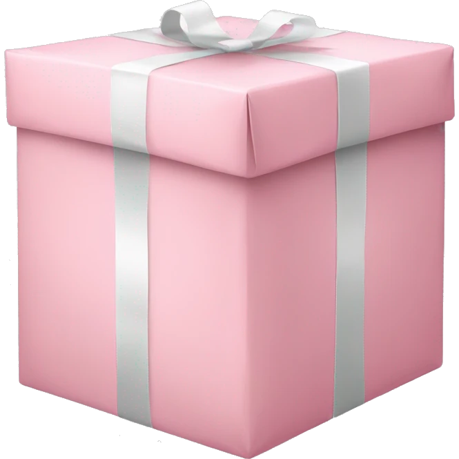 light pink package emoji