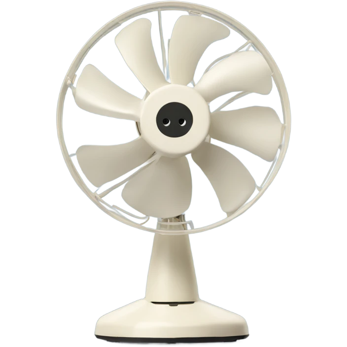  stand fan shell no blades emoji