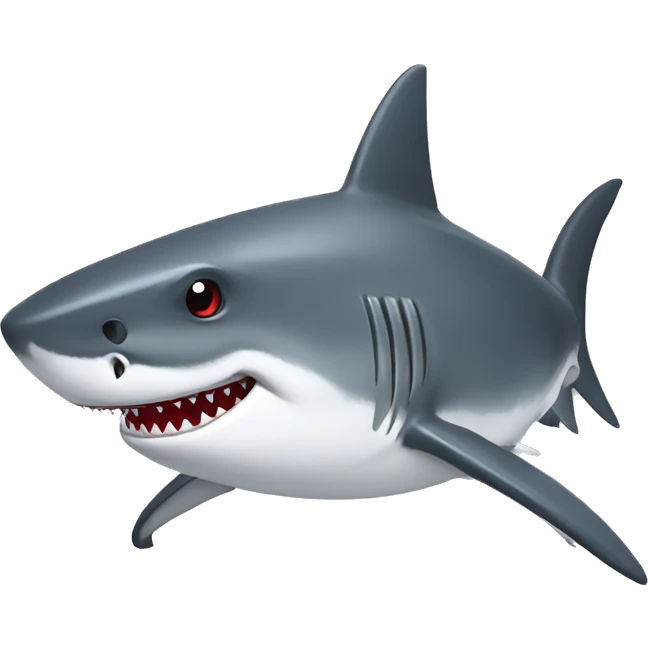 Communist shark emoji