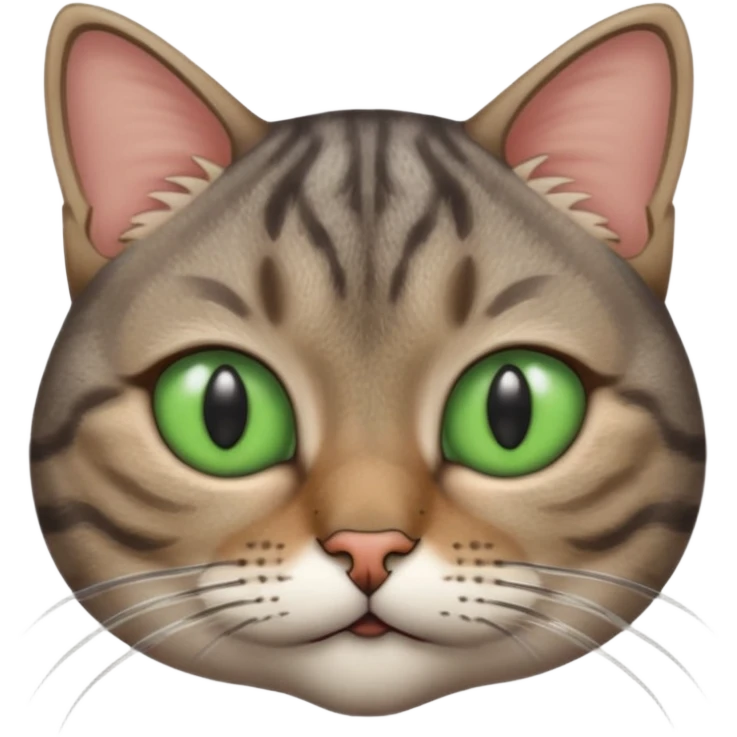 Cat judging you with one eyebrow raised emoji