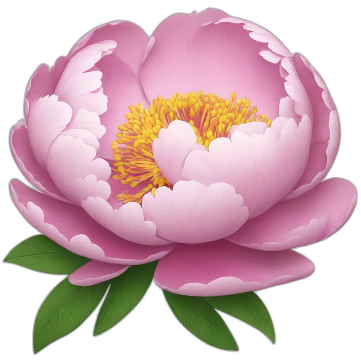 Peony emoji