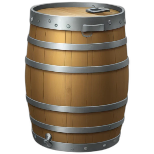Beer keg emoji