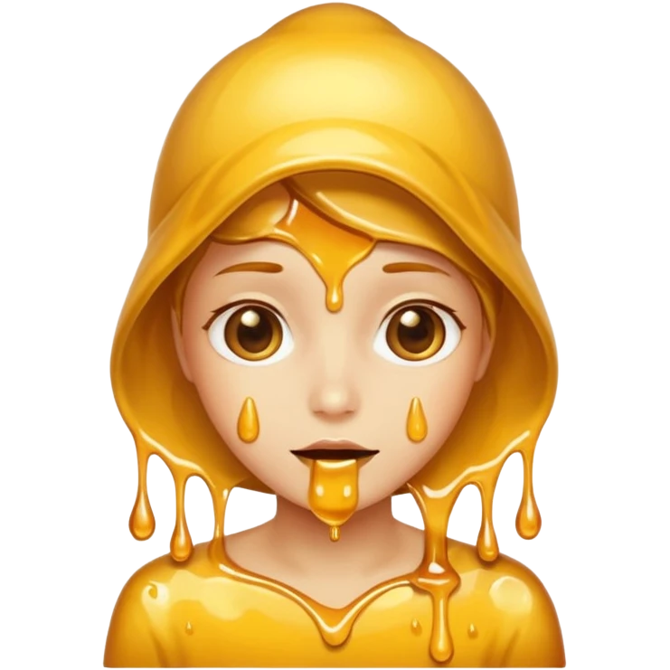 honey eating emoji