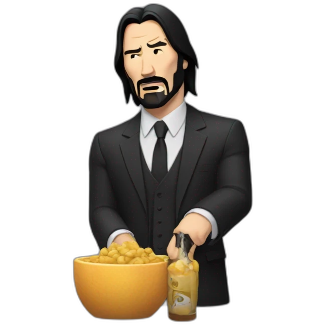 john wick WİTH FRİENDS emoji
