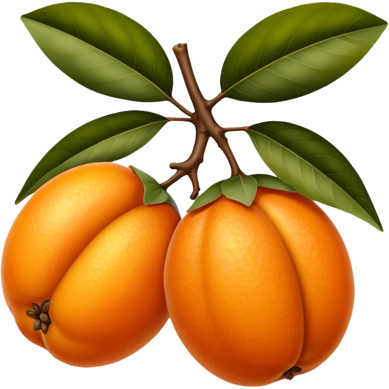 Loquat emoji emoji