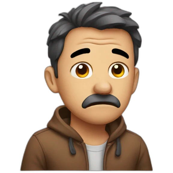 worried emoji