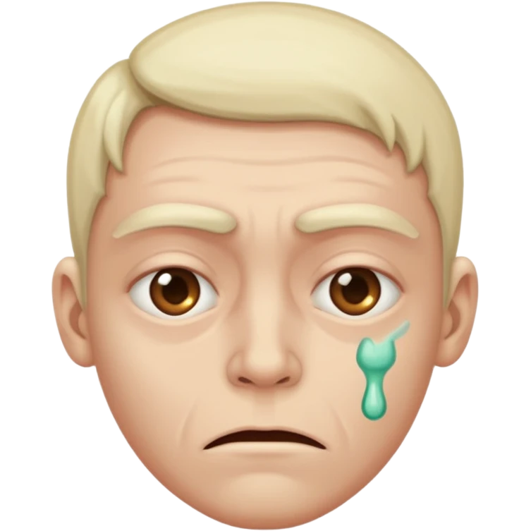 a Person who feels sick and poisoned emoji
