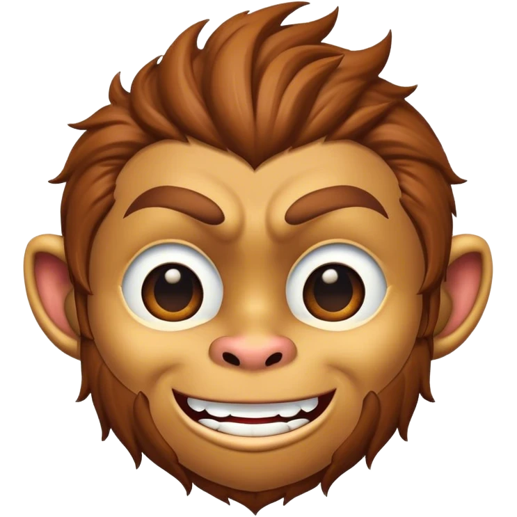 Wukong winking emoji