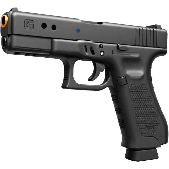 Glock 17 with an extended magazine emoji