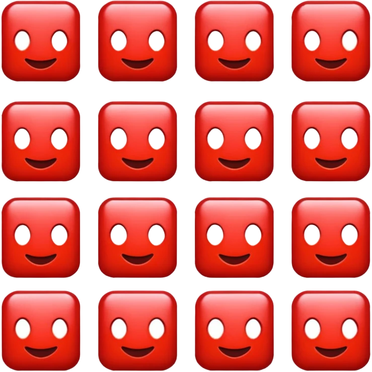 rojo emoji