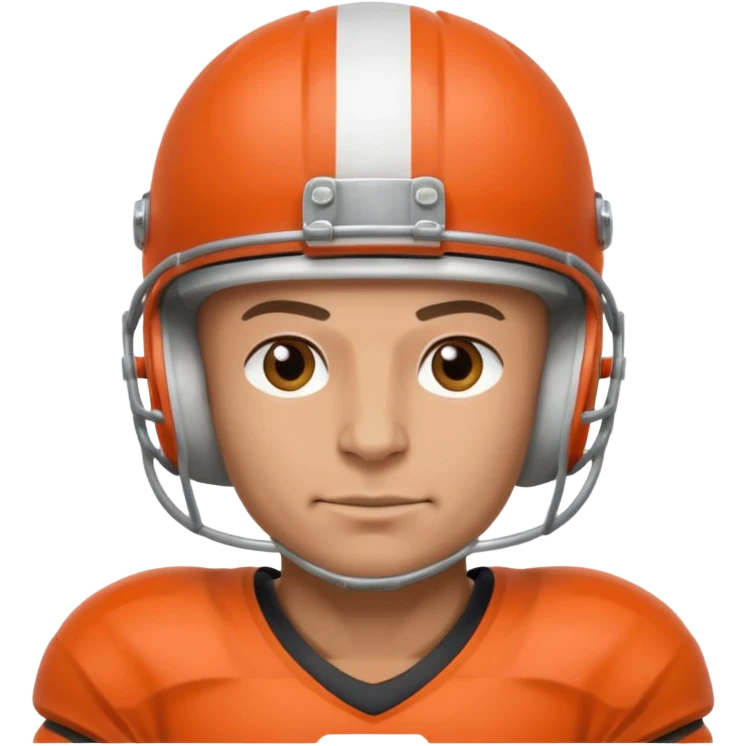 bald football player emoji